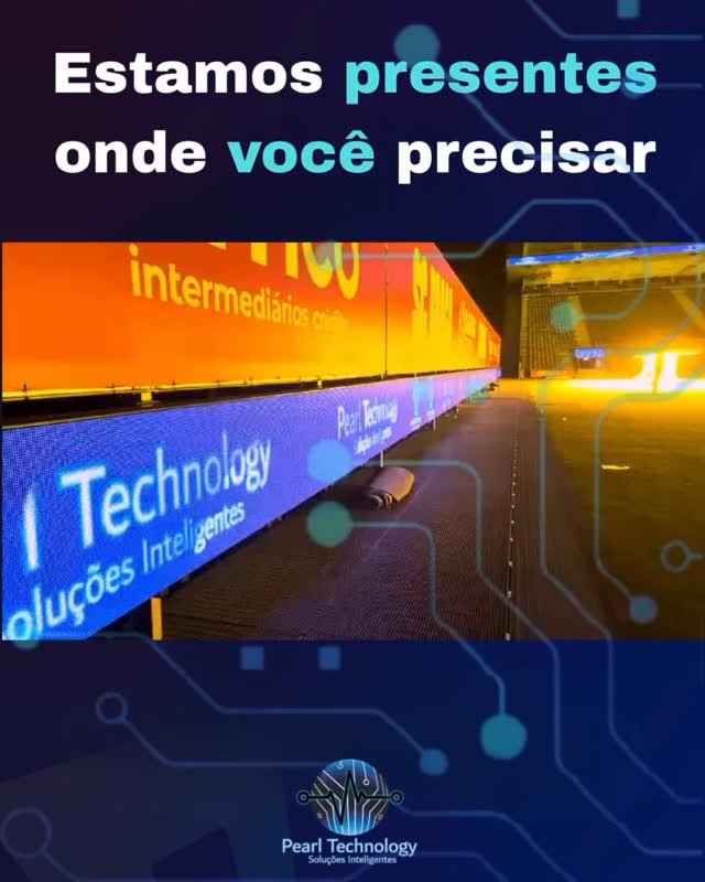💡 Destaque sua marca com painéis de LED de alto impacto! Nossos painéis são instalados com máxima eficiência para transformar ambientes, atrair mais clientes e valorizar sua comunicação visual. 🌍 Atendemos Brasil e Portugal com soluções completas: ✅ Instalação ✅ Manutenção ✅ Personalização Na Pearl Technology, sua marca ganha luz e destaque com tecnologia de…