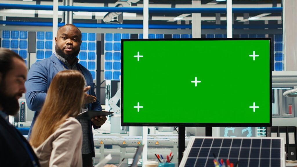 manutenção de painel de LED 